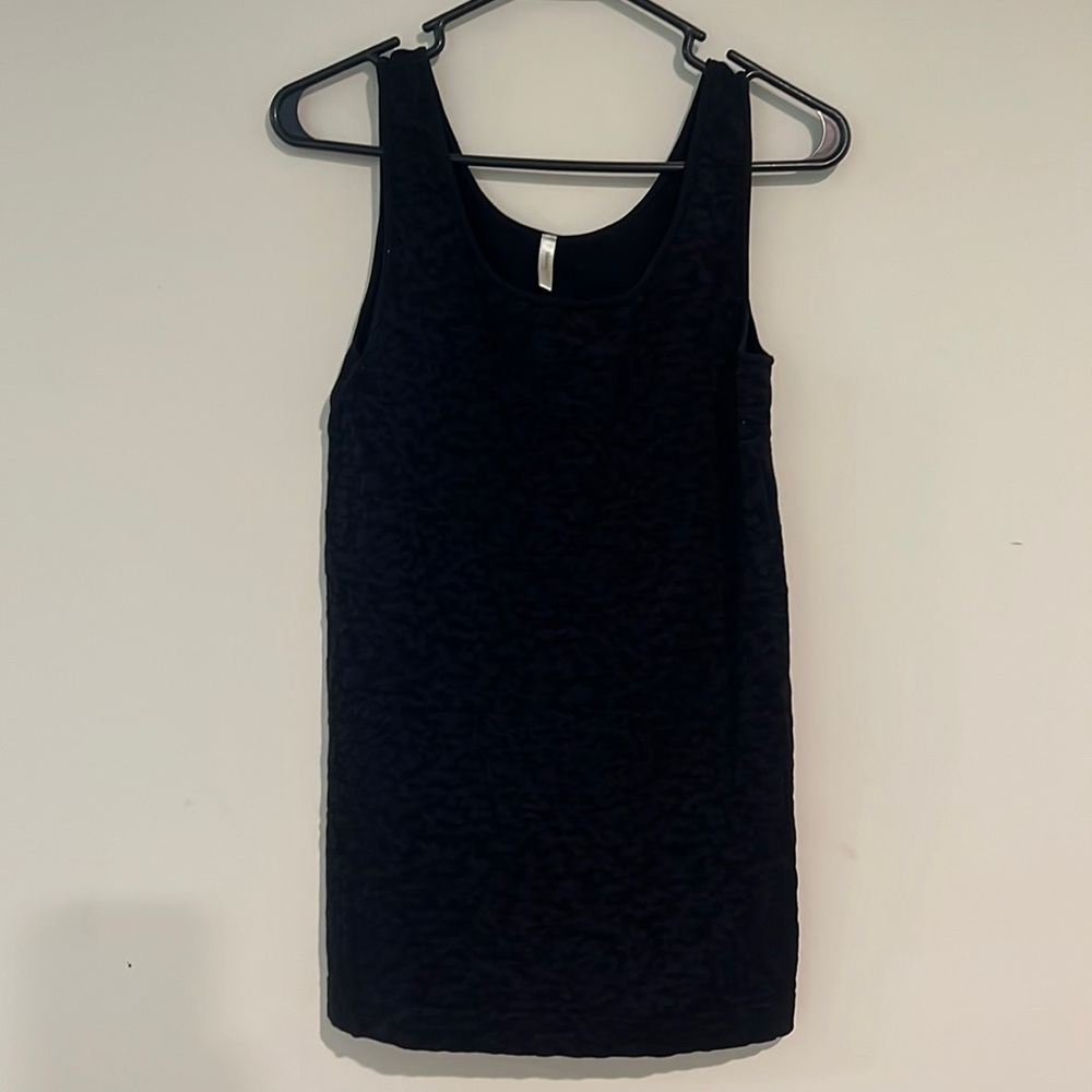 ♻️Skinny Tees Black Leopard Print Top
